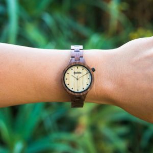 שעון יד מעץ לנשים דגם Nancy