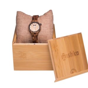 שעון יד מעץ לנשים דגם Lisa